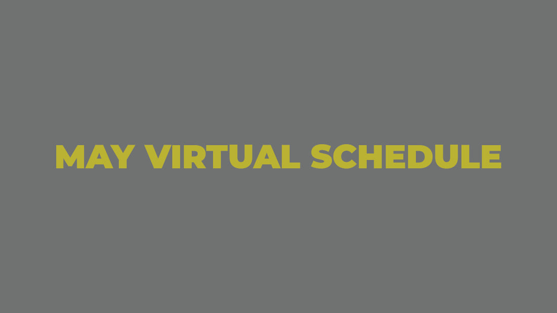 May Virtual Schedule