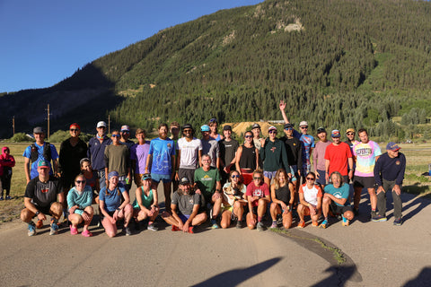 All participants in the depletion mile which takes place the day after Hardrock